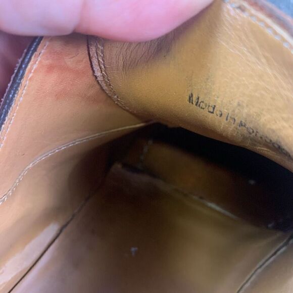 Magnanni Men’s Size 10.5 Tormo Wingtip Dress Shoes Brown Leather Embossed main image 10
